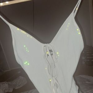 Urban Outfitters white bodysuit